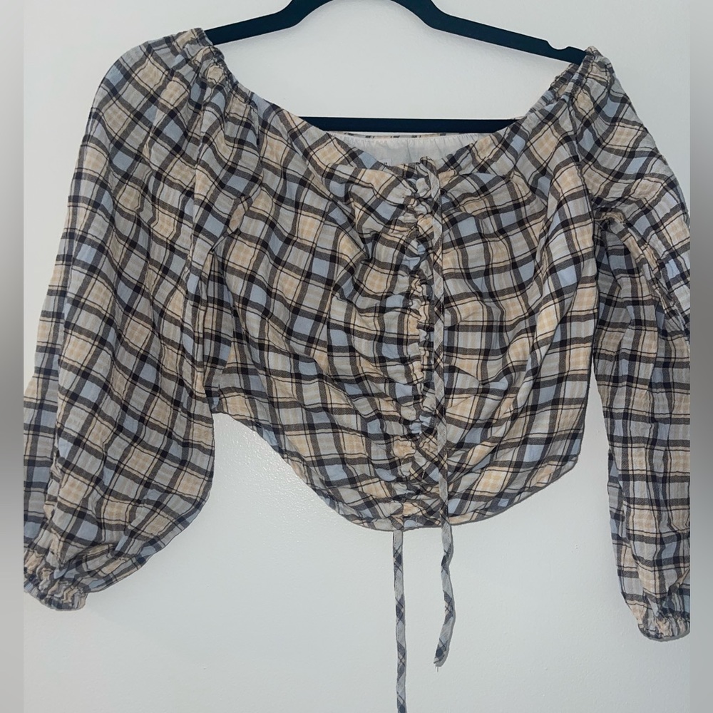 Zara cropped top